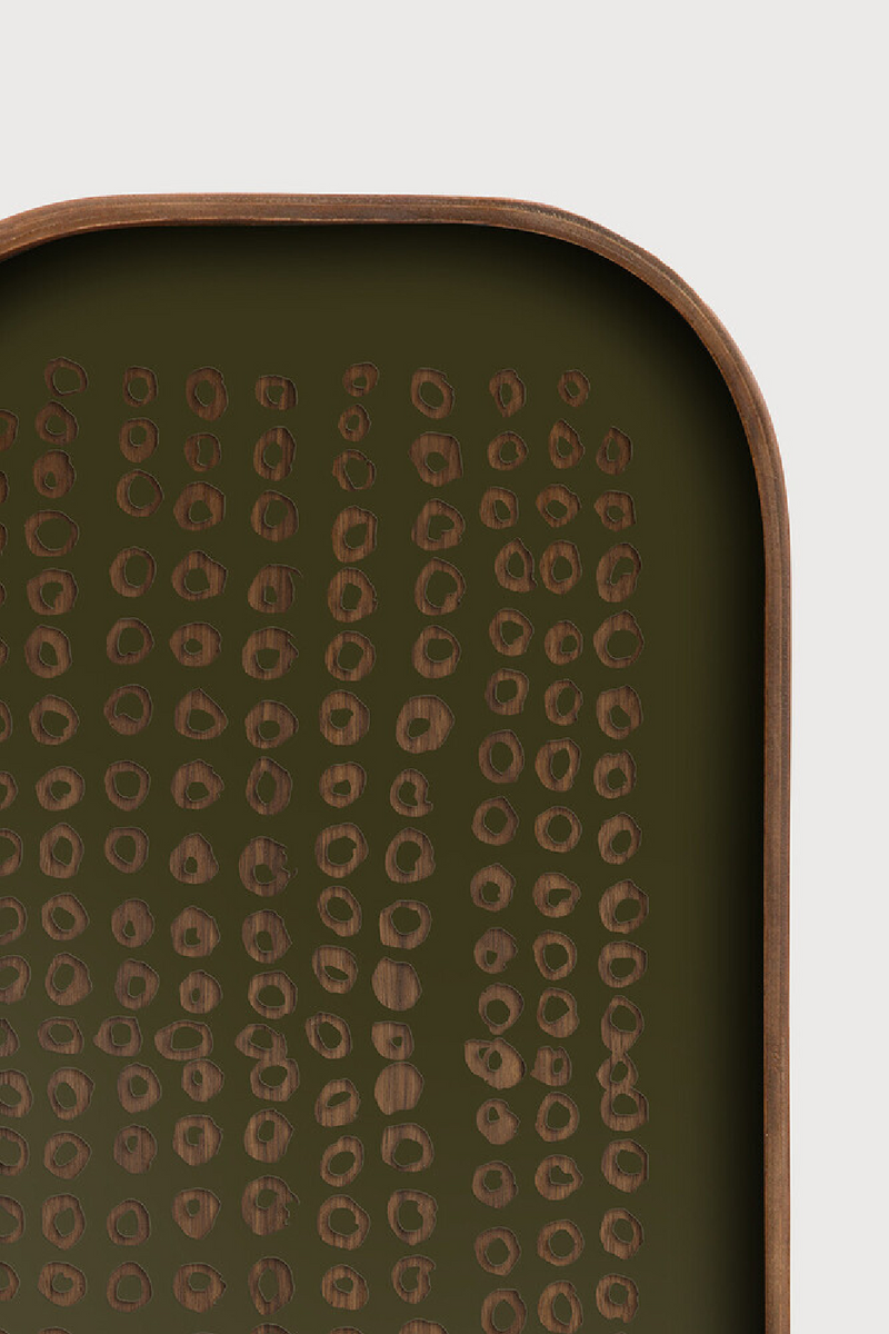 Hand-printed Glass Valet Tray | Ethnicraft Second Nature | Oroatrade.com