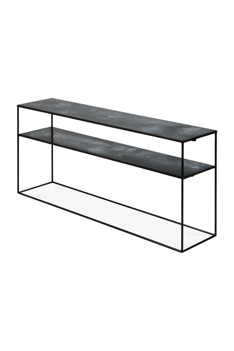 Mirrored 2-Level Console Table L | Ethnicraft Aged | Oroatrade.com