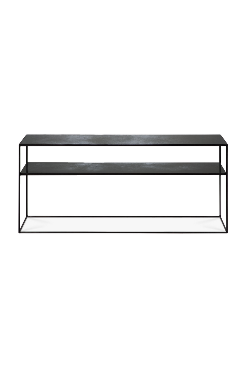 Mirrored 2-Level Console Table L | Ethnicraft Aged | Oroatrade.com