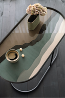 Black Tray Side Table | Ethnicraft Oblong | Oroatrade.com