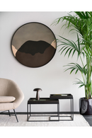 Printed Glass Round Tray | Ethnicraft Dots | Oroatrade.com