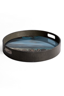 Round Glass Tray | Ethnicraft Organic | Oroatrade.com