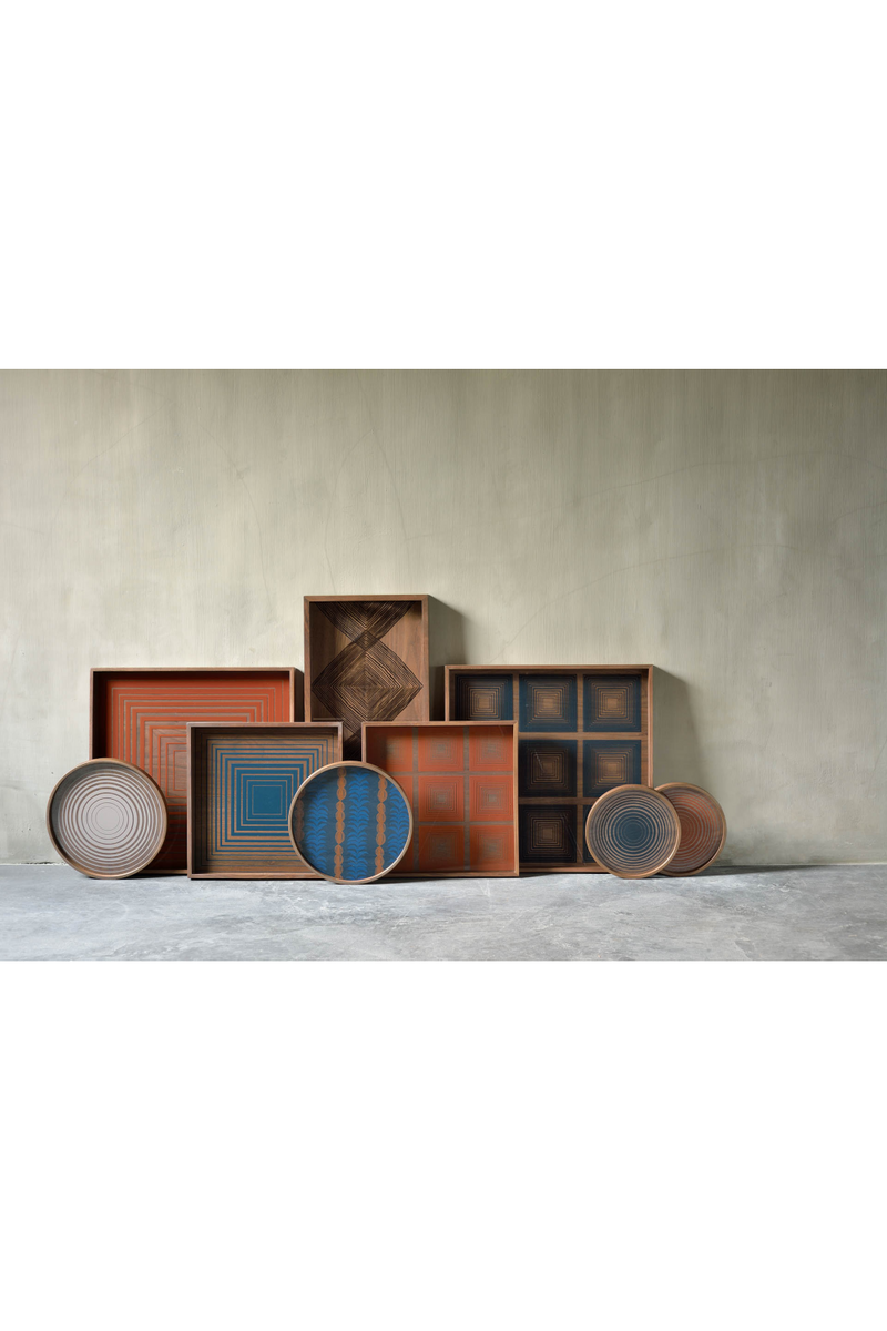 Square Glass Tray | Ethnicraft Linear Flow | Oroatrade.com