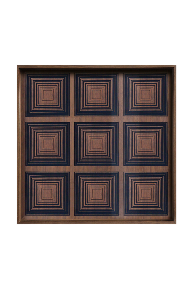 Square Glass Tray | Ethnicraft Linear Flow | Oroatrade.com