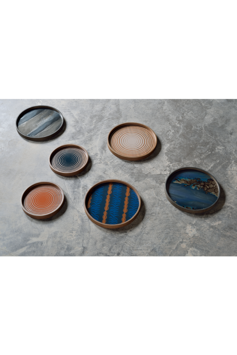 Round Glass Valet Tray | Ethnicraft Organic | Oroatrade.com