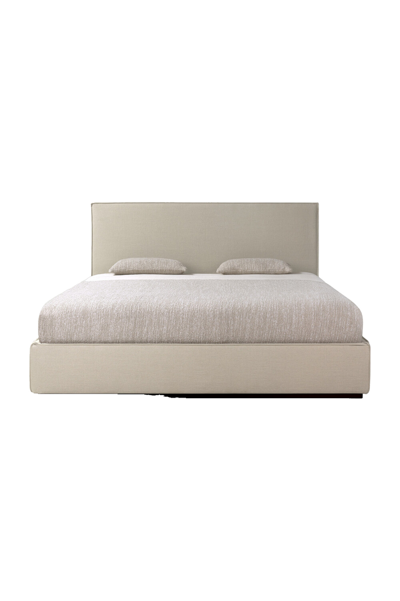 Modern Minimalist Linen Queen Bed | Ethnicraft Revive | Oroatrade.com