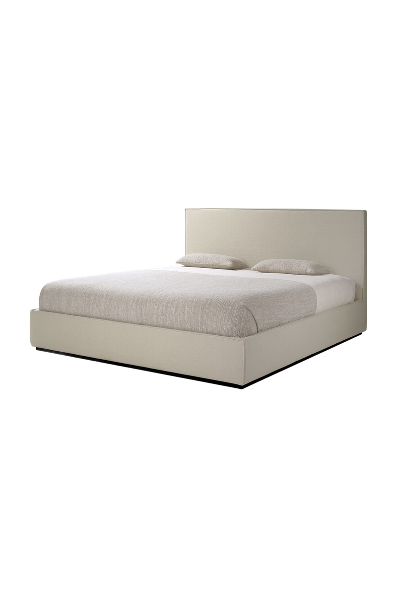 Modern Minimalist Linen King Bed | Ethnicraft Revive| Oroatrade.com