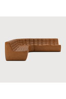Brown Leather Modular Sofa Set | Ethnicraft N701 | Oroatrade.com