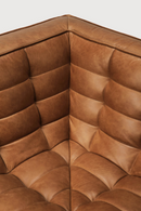 Brown Leather Modular Sofa Set | Ethnicraft N701 | Oroatrade.com