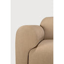 Hospitality furniture - End Seater Sofa with Semi-Circle Footstool - www.oroatrade.com