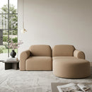 Hospitality furniture - End Seater Sofa with Semi-Circle Footstool - www.oroatrade.com