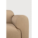 Hospitality furniture - Modular Sofa with Semi-Circle Footstool - www.oroatrade.com