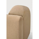 Hospitality furniture - Modular Sofa with Semi-Circle Footstool - www.oroatrade.com