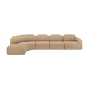 Light Brown Modular Sofa Set | Ethnicraft Bulky