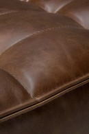 Brown Leather 3-Piece Modular Sofa | Ethnicraft N701 | Oroatrade.com