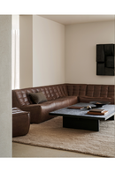 Dark Brown Leather Modular Sofa | Ethnicraft N701 | Oroatrade.com