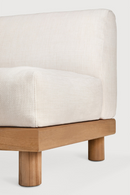 Outdoor Modular Chaise Sofa | Ethnicraft Monocle | Oroatrade.com