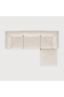 Outdoor 3-Seater Sofa with Ottoman | Ethnicraft Monocle | Oroatrade.com