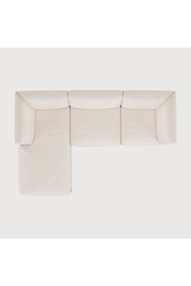 Outdoor Modular Sofa with Chaise S | Ethnicraft Monocle | Oroatrade.com