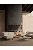 Outdoor 3-Seater Sofa with Ottoman | Ethnicraft Monocle | Oroatrade.com