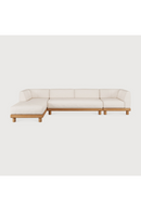 Outdoor Modular Sofa with Chaise L | Ethnicraft Monocle | Oroatrade.com