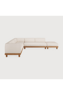 Outdoor Modular Sofa with Ottoman | Ethnicraft Monocle | Oroatrade.com