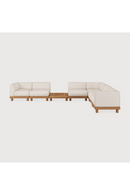 Outdoor Modular Sofa with Side Table | Ethnicraft Monocle | Oroatrade.com
