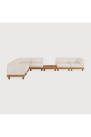 Outdoor Modular Sofa with Side Table | Ethnicraft Monocle | Oroatrade.com