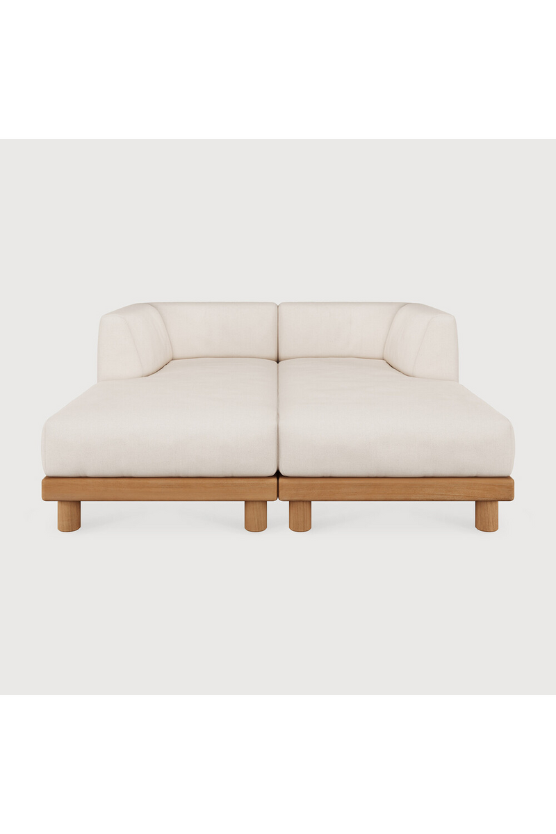 White Outdoor Modular Sofa Set | Ethnicraft Monocle | Oroatrade.com