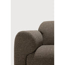 Hospitality furniture - End Seater Sofa with Semi-Circle Footstool - www.oroatrade.com