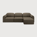Brown Modular Sofa Set | Ethnicraft Bulky | Oroatrade.com