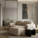Hospitality furniture - End Seater Sofa with Footstool - www.oroatrade.com