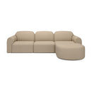 Hospitality furniture - Modular Sofa with Semi-Circle Footstool - www.oroatrade.com