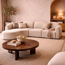 Hospitality furniture - Modular Sofa Set with Semi-Circle Stool - www.oroatrade.com