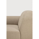 Hospitality furniture - Curved Sofa with Semi-Circle Footstool - www.oroatrade.com