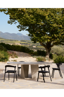 Gray Modern Outdoor Dining Table | Ethnicraft Canyon | Oroatrade.com