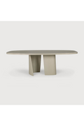 Round Concrete Outdoor Dining Table | Ethnicraft Roller Max | Oroatrade.com
