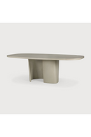Round Concrete Outdoor Dining Table | Ethnicraft Roller Max | Oroatrade.com