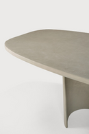 Round Concrete Outdoor Dining Table | Ethnicraft Roller Max | Oroatrade.com