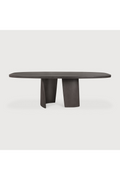 Round Concrete Outdoor Dining Table | Ethnicraft Roller Max | Oroatrade.com