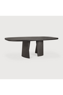 Round Concrete Outdoor Dining Table | Ethnicraft Roller Max | Oroatrade.com