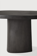 Round Concrete Outdoor Dining Table | Ethnicraft Roller Max | Oroatrade.com