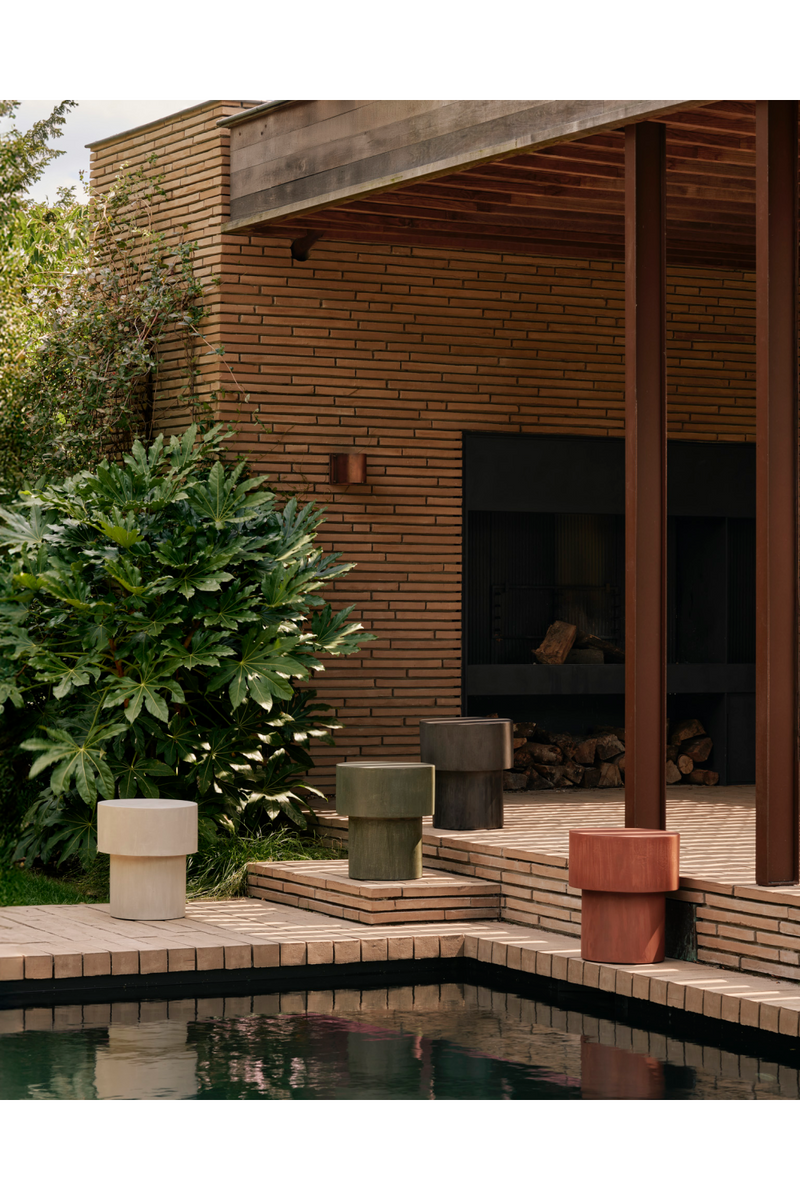 Mushroom-Shaped Outdoor Side Table | Ethnicraft Elements | Oroatrade.com