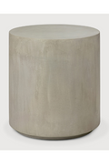 Round Concrete Outdoor Side Table | Ethnicraft Elements | Oroatrade.com