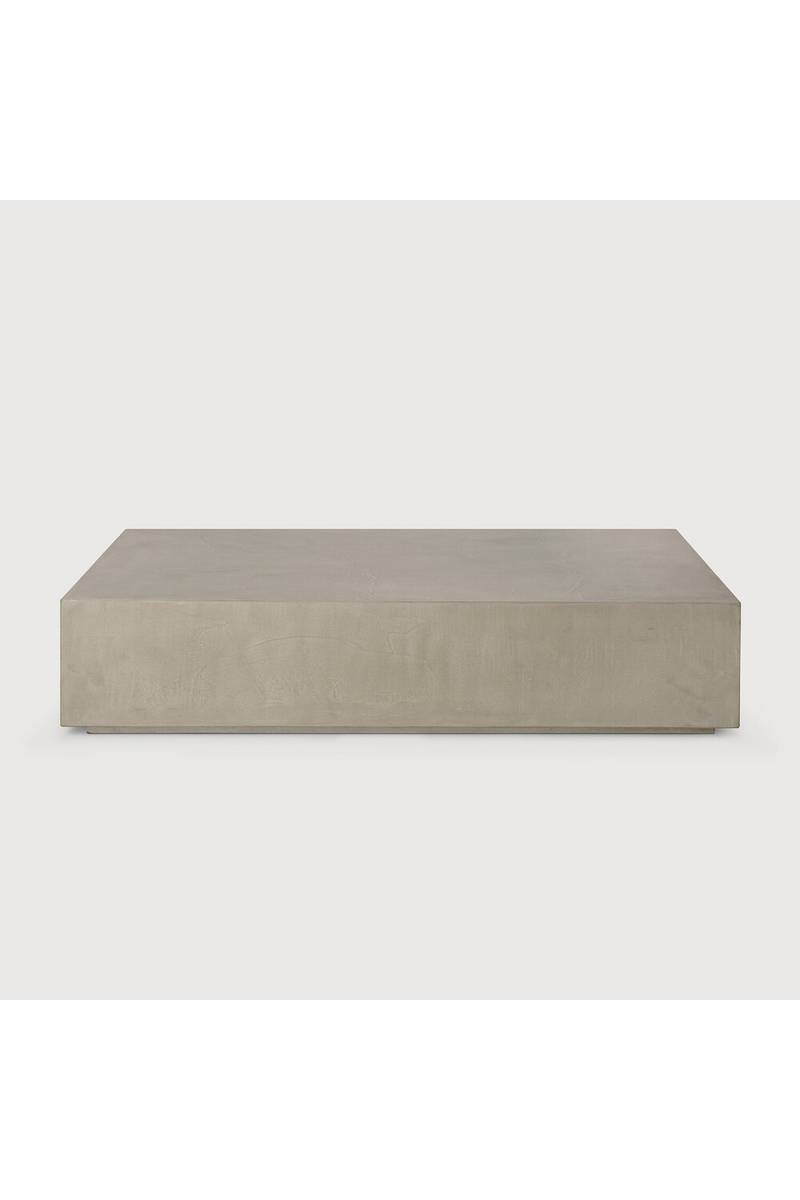 Rectangular Concrete Outdoor Coffee Table | Ethnicraft | Oroatrade.com