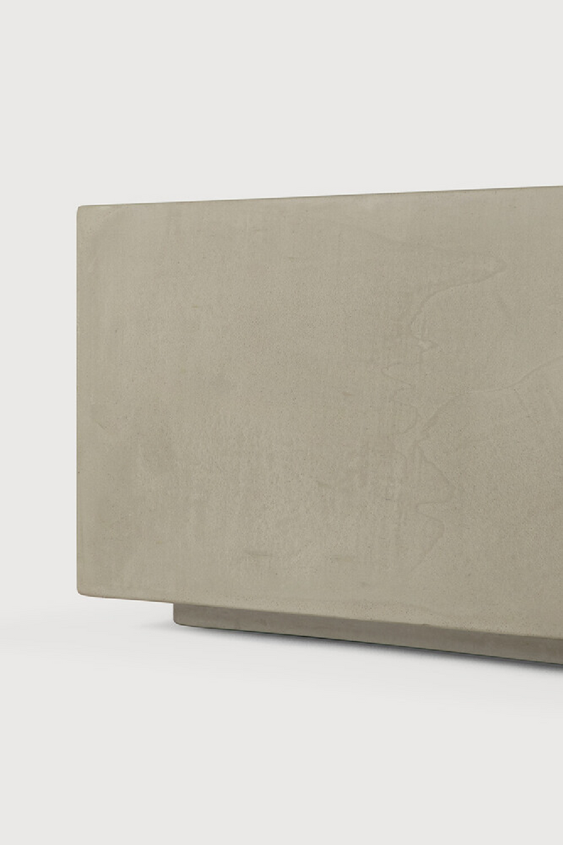 Rectangular Concrete Outdoor Coffee Table | Ethnicraft | Oroatrade.com