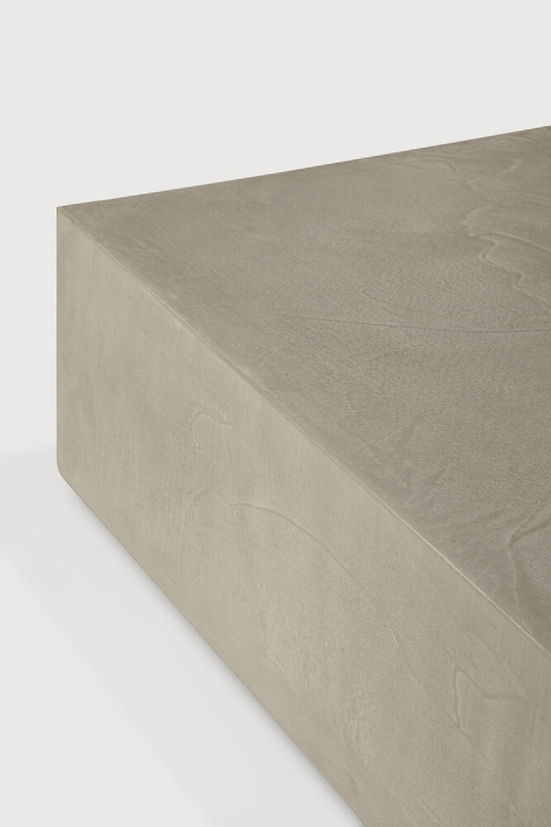 Rectangular Concrete Outdoor Coffee Table | Ethnicraft | Oroatrade.com