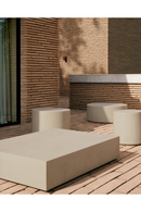 Rectangular Concrete Outdoor Coffee Table | Ethnicraft | Oroatrade.com
