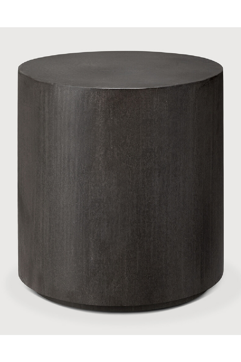 Round Concrete Outdoor Side Table | Ethnicraft Elements | Oroatrade.com