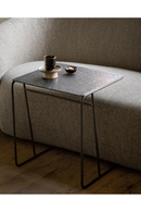 Metallic Modern End Table | Ethnicraft Ellipse | Oroatrade.com